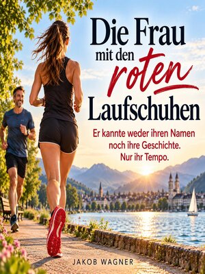 cover image of Die Frau mit den roten Laufschuhen